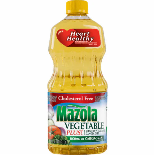 Mazola Vegetable Oil 1.18 Liter (Cholesterol Free)