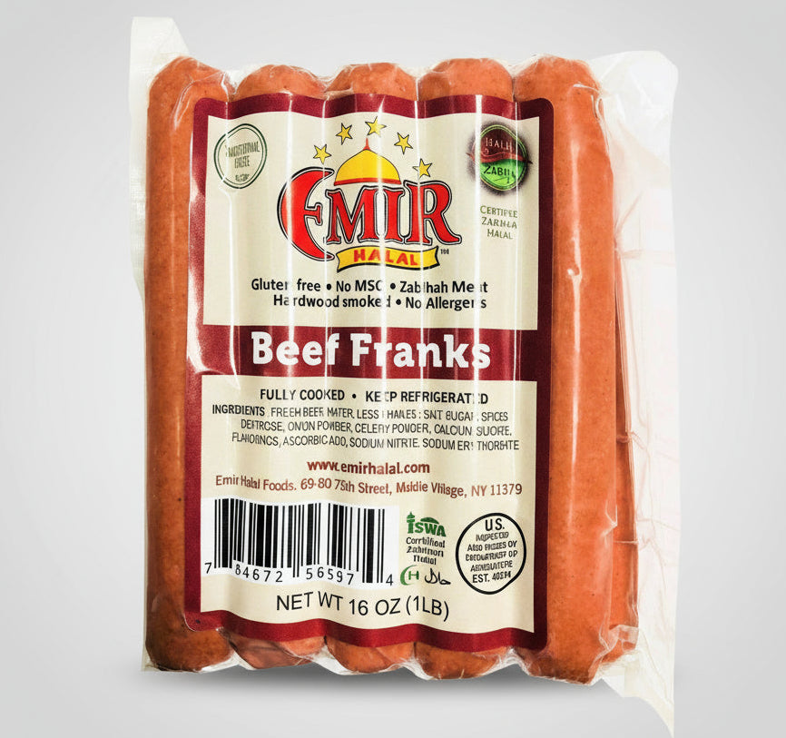 Beef Franks (Hot Dog) – 10 PC