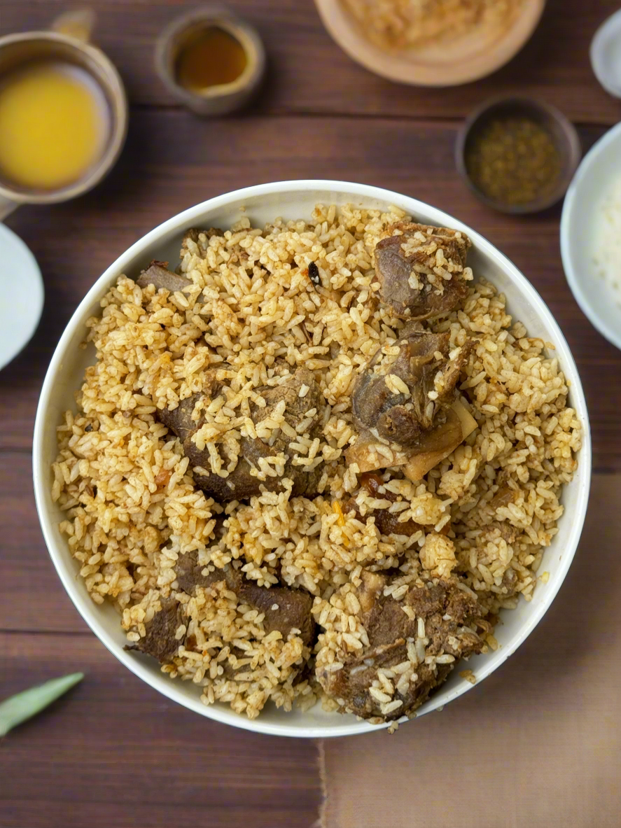 Goat Biriyani (generous 1 serving)