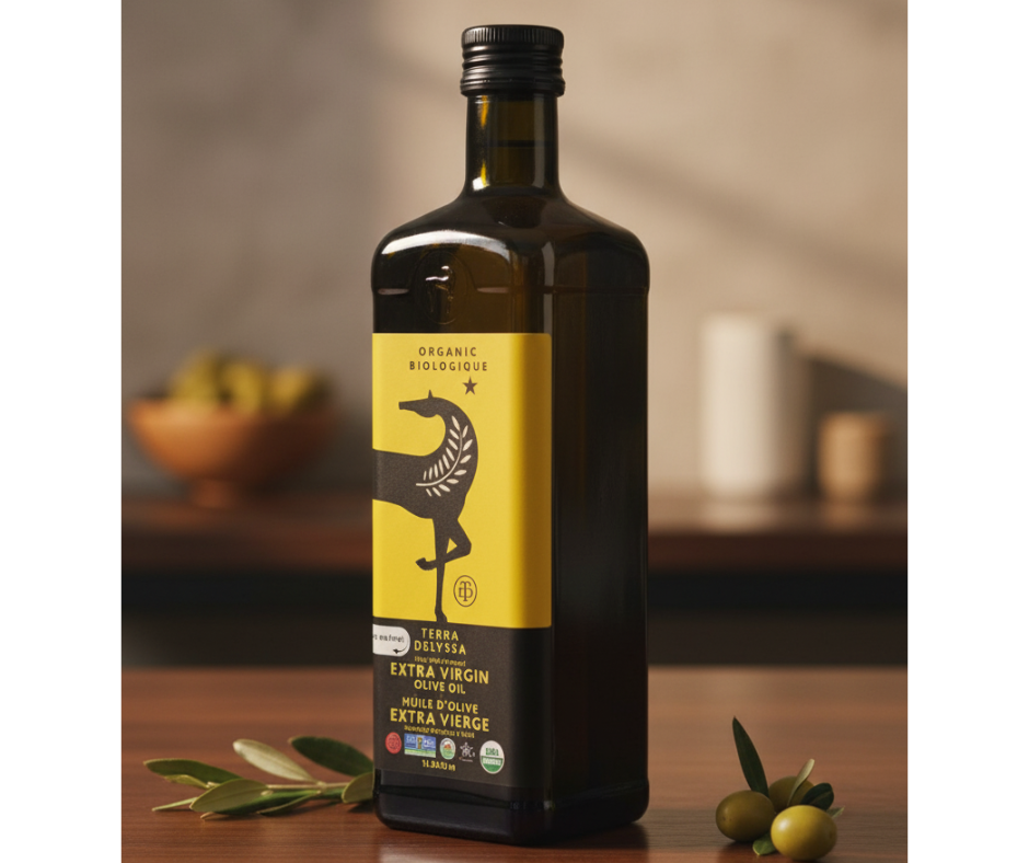 Terra Delyssa Organic Extra Virgin Olive Oil-1 Liter-NYC