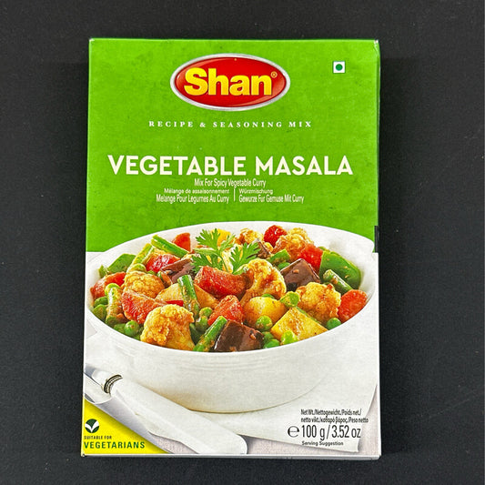 Shan Vegetable Masala Recipe and Seasoning Mix-100gm