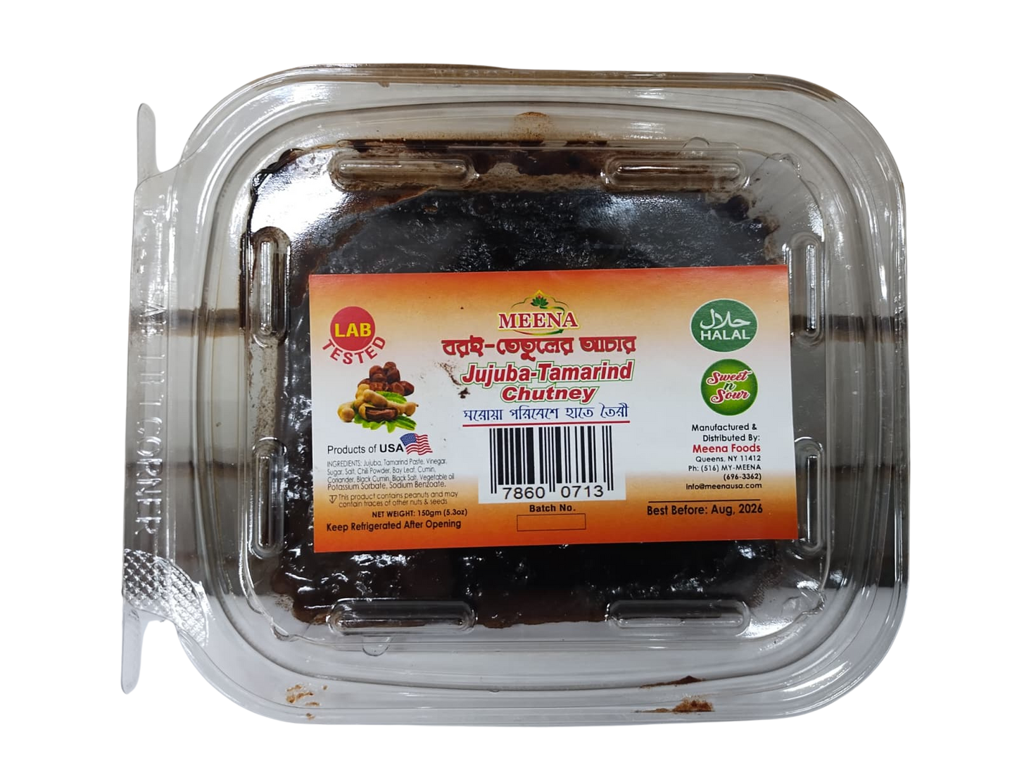 Meena Jujuba-Tamarind Chutney-150g