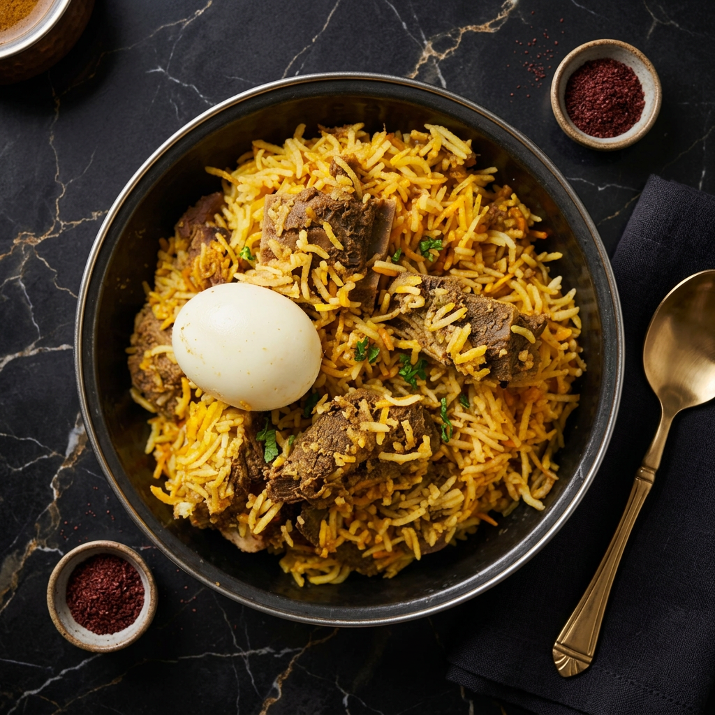 Beef kacchi
