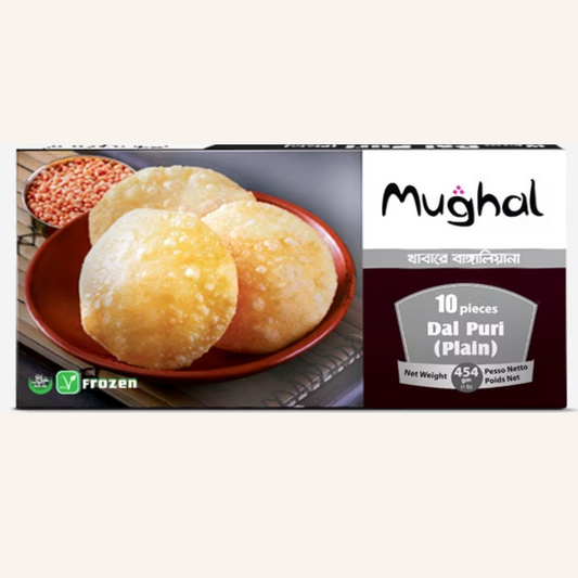 Mughal Dal Puri (Frozen)-10 pc -NYC