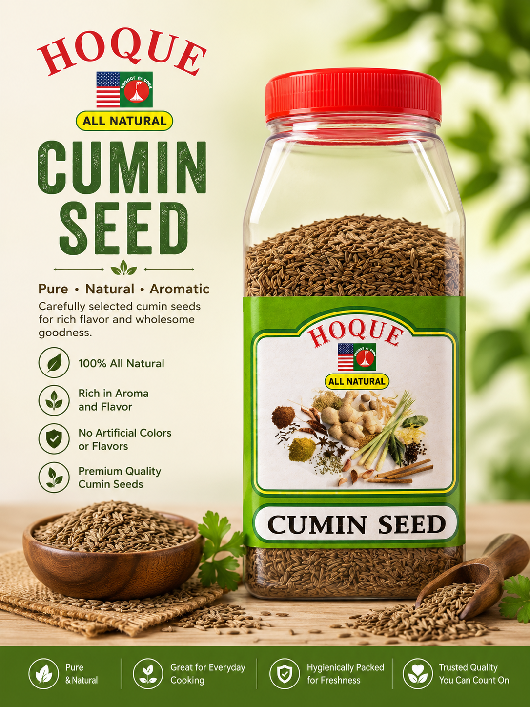 Hoque Cumin Seed-12oz