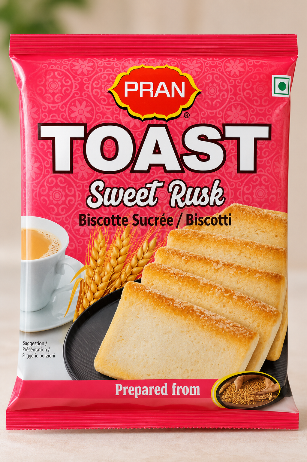 Pran Sweet Toast (Rusk)- 300 gm -NYC