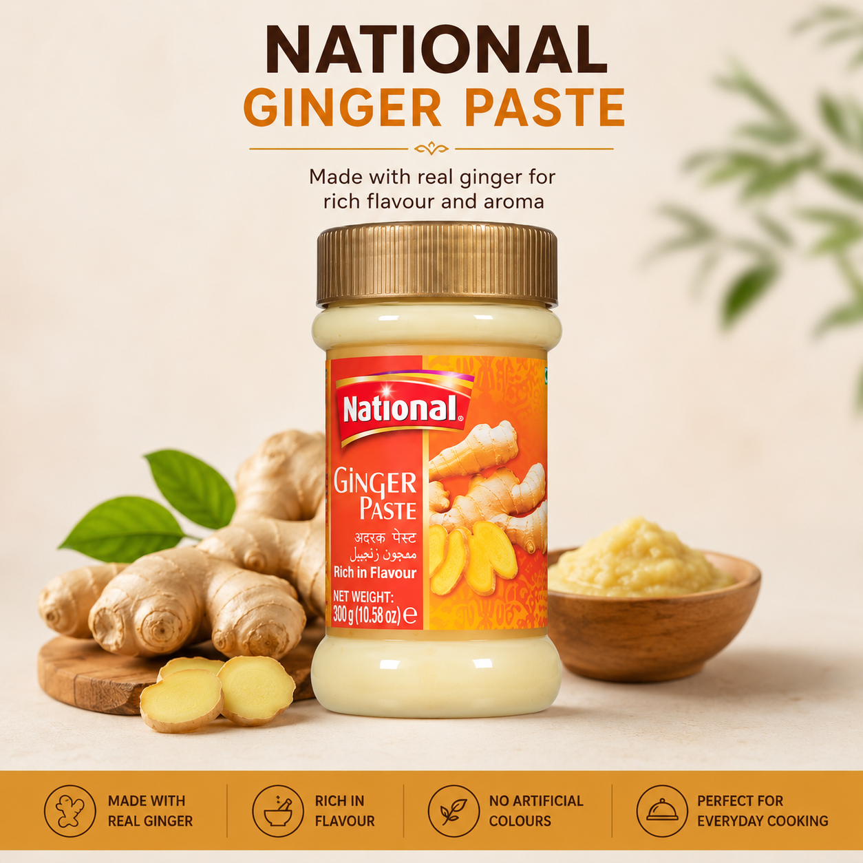 National Ginger Paste-750gm