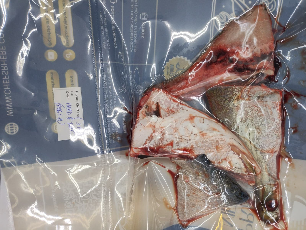 Chitol Fish Head & Tail-1.06 lb~Special Price