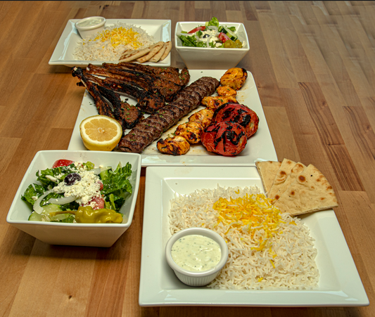 Persian Mega Kaboob Platter