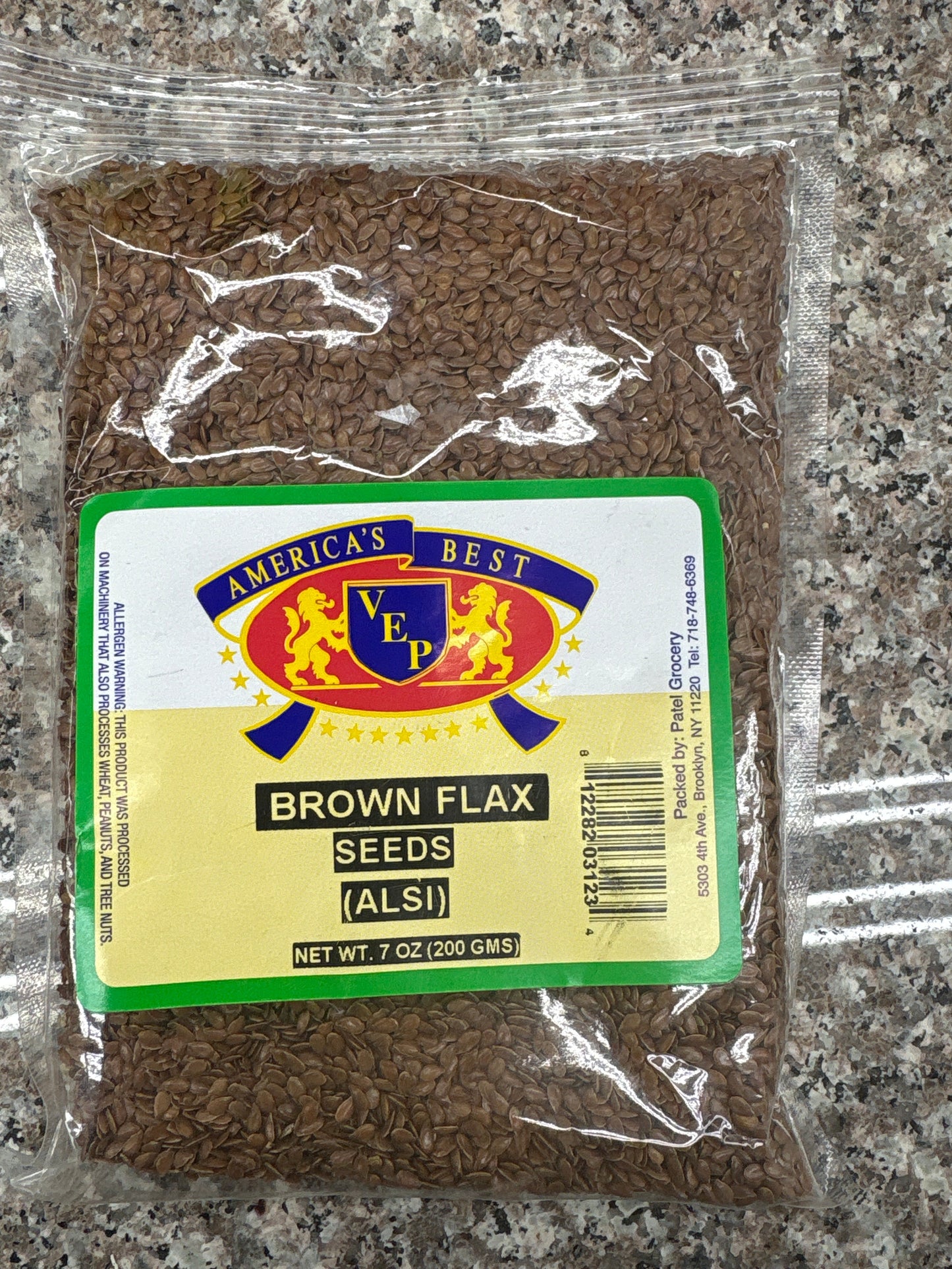 Brown Flax Seeds 200GM -NYC