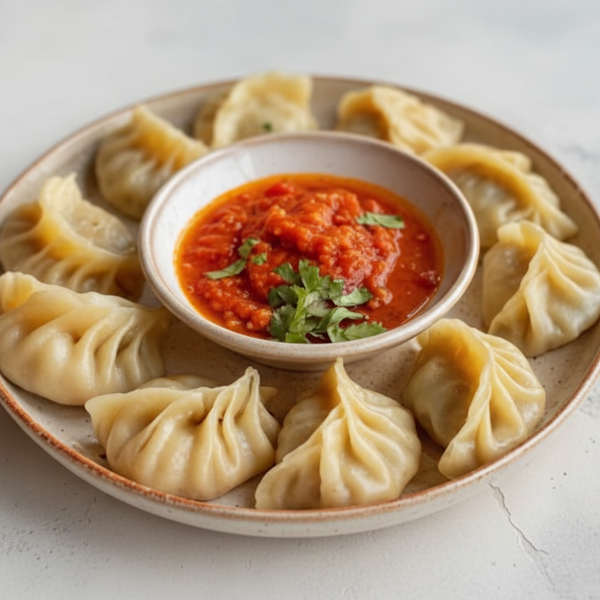 Steam Momo (6 pieces) -NYC