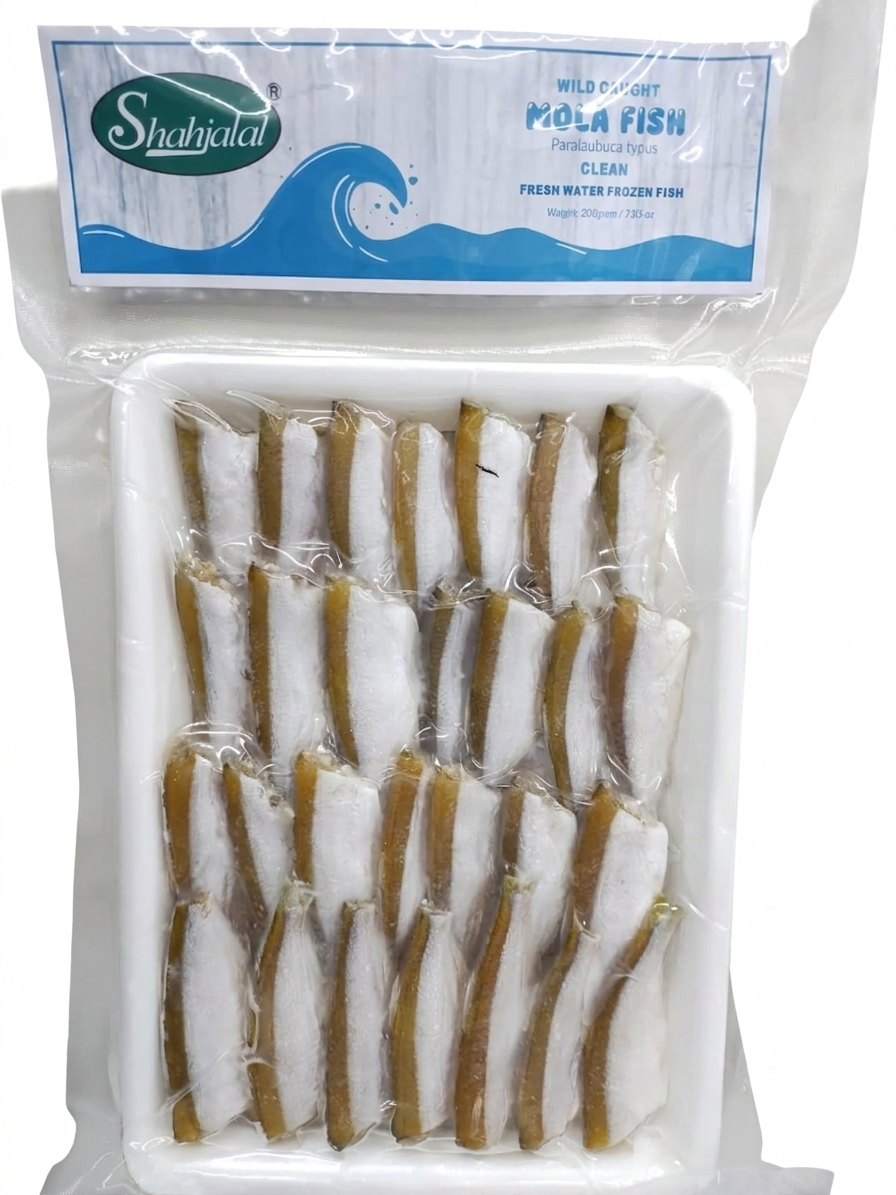 Shahjalal Mola Fish (Headless)(Tray) -200gm-NYC