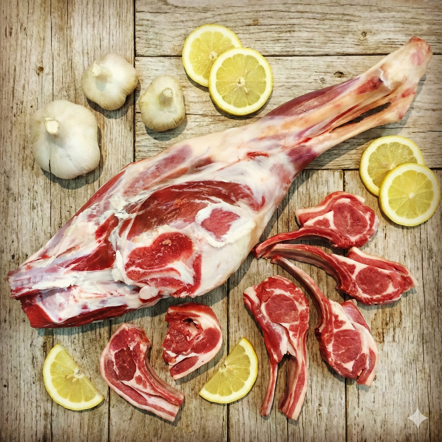 Baby Goat Leg Pieces 1lb-NYC