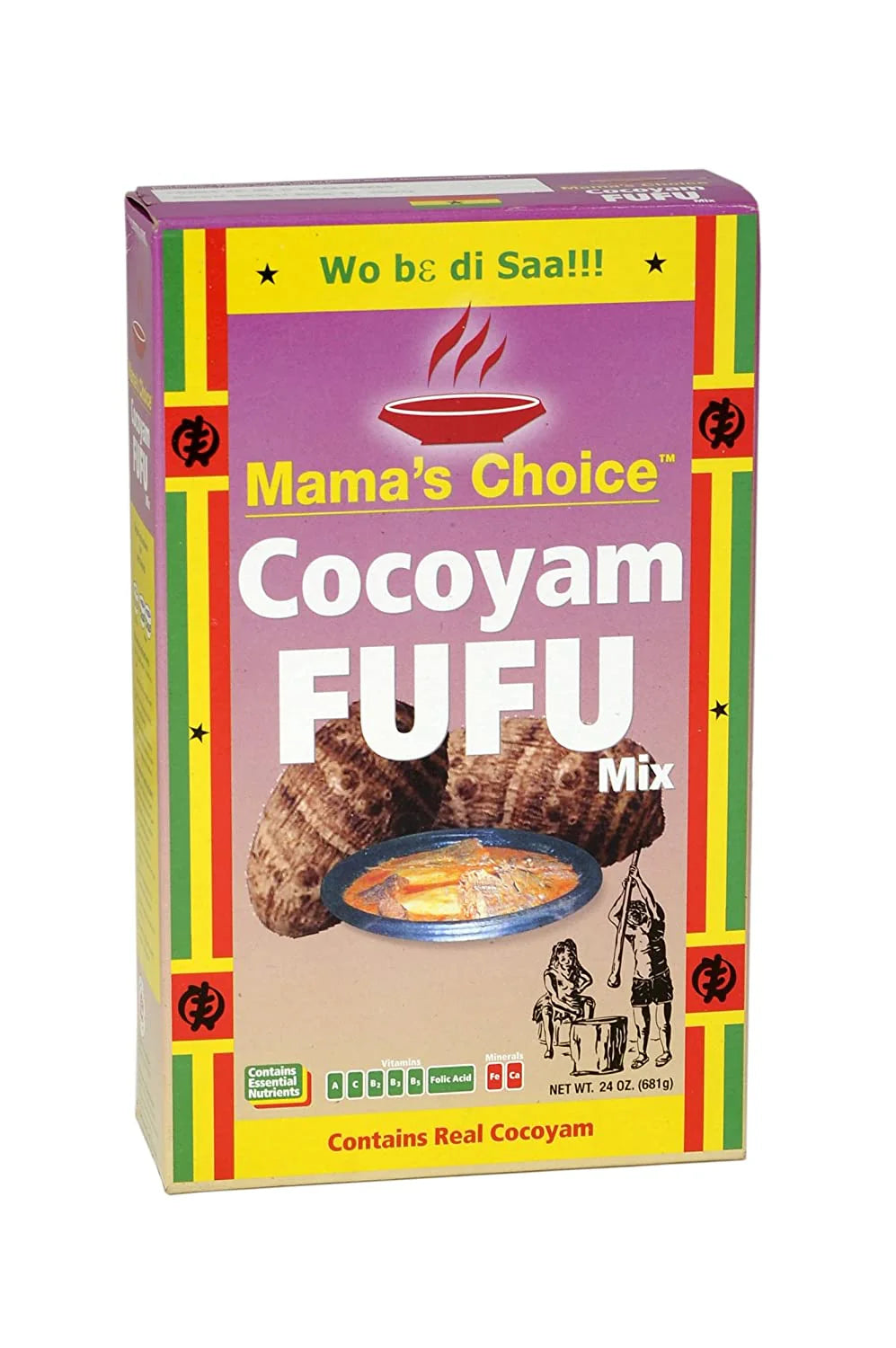 Mama’s Choice Cocoyam Fufu Flour – 22 oz (624 g) -NYC