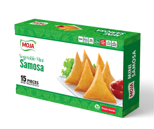 Moja Vegetable Samosa (frozen) - 15 pc