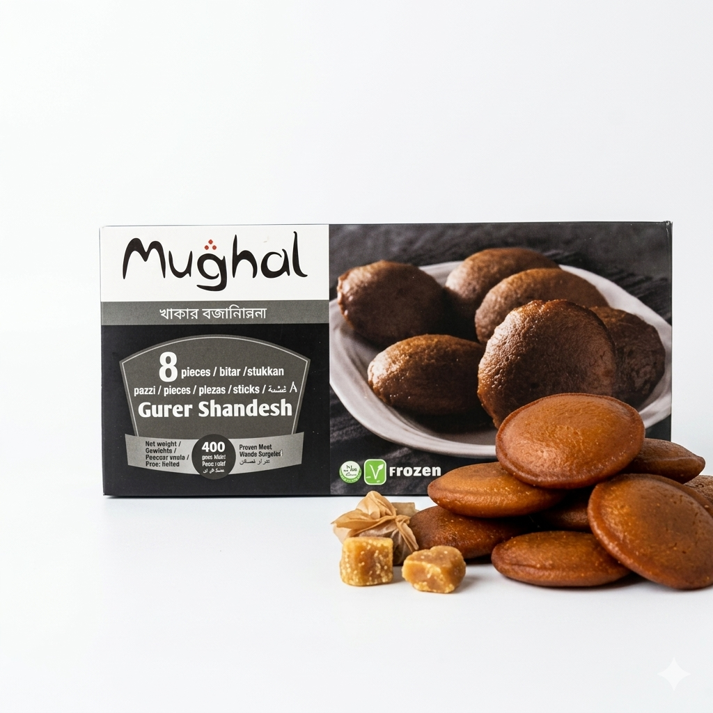 Mughal Gurer Shandesh ( দেশী তেলের পিঠা ) - 8pc-NYC