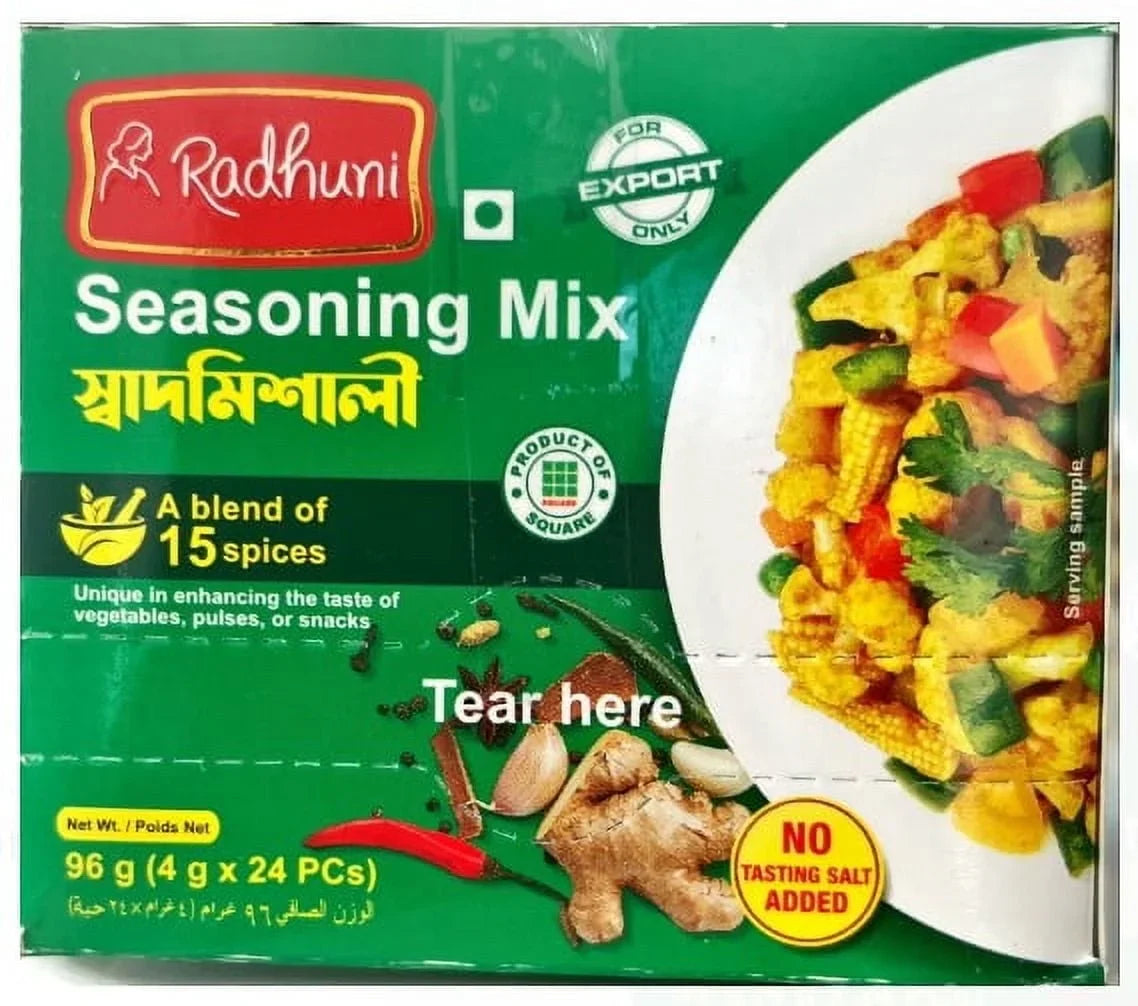 Radhuni Shaadmishali Seasoning Mix -96 gm -NYC