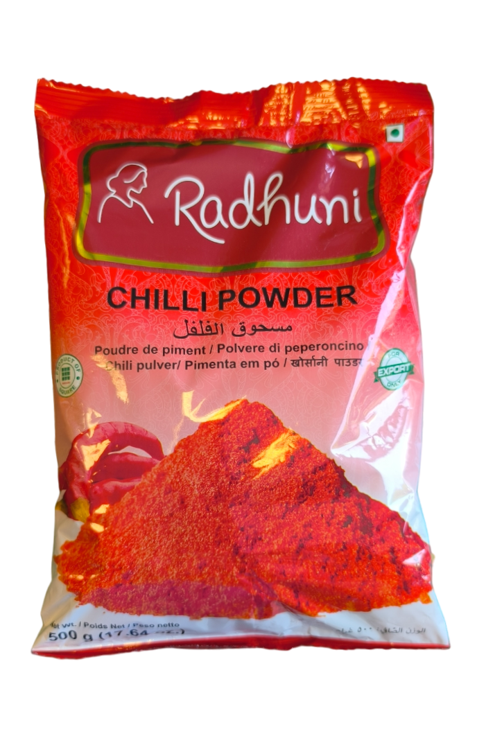 Radhuni Chilli Powder - 500 gm -NYC