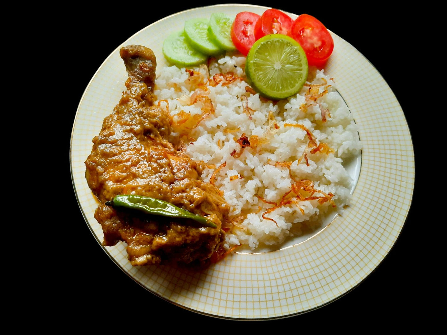 Masala Roast Polao (generous 1 serving)-NYC