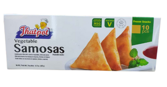 jhatpot Vegetable Samosa (10pcs) - 400gm -NYC