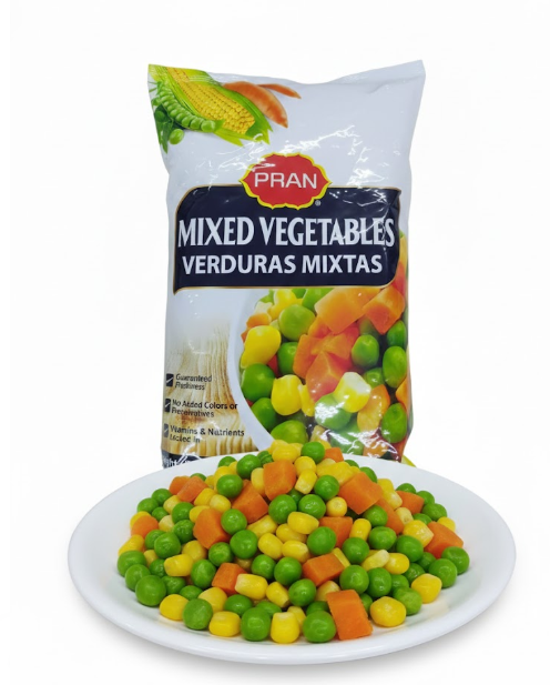 Pran Mixed Vegetable (Frozen)-400gm -NYC