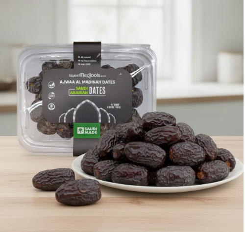 Sweet Medjool Al Madina Ajwa – 400gm -NYC – ChefsRHere