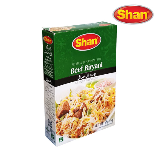 Shan Karachi Beef Biryani Seasoning Mix- 60gm