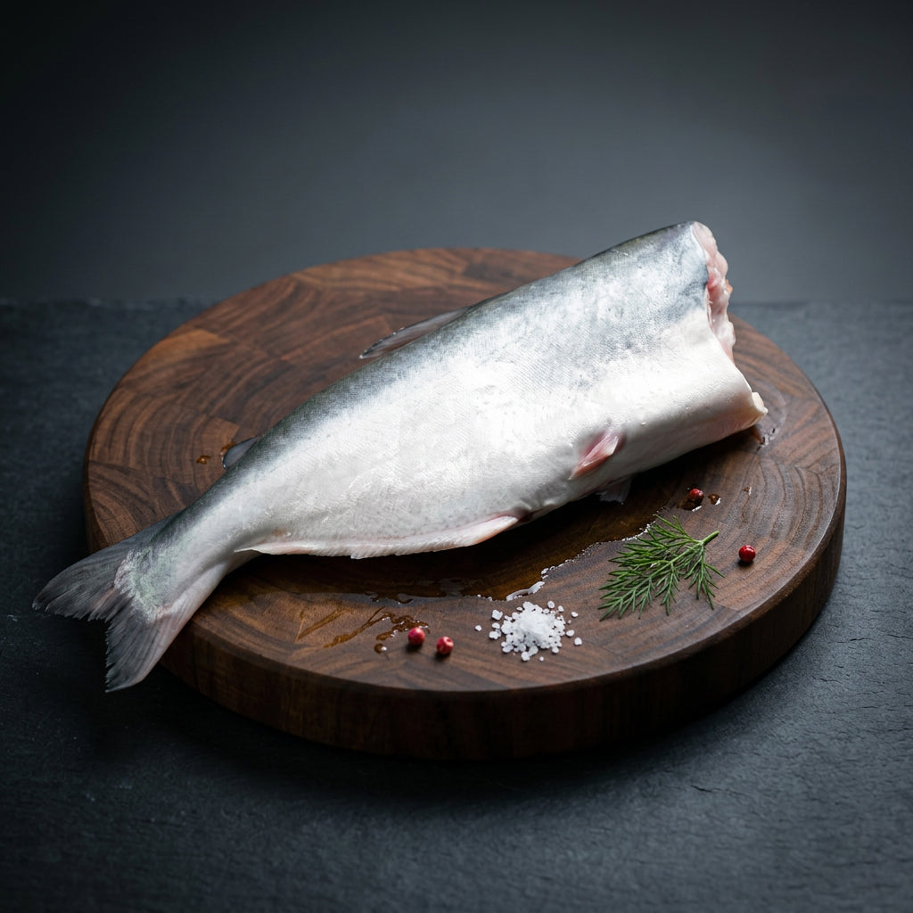 Headless Pangash (Pangasius) Fish - 900gm