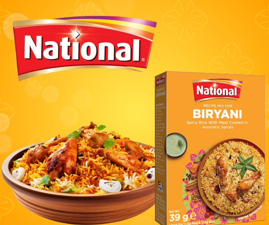 National Biryani Mix Masala-39gm -NYC