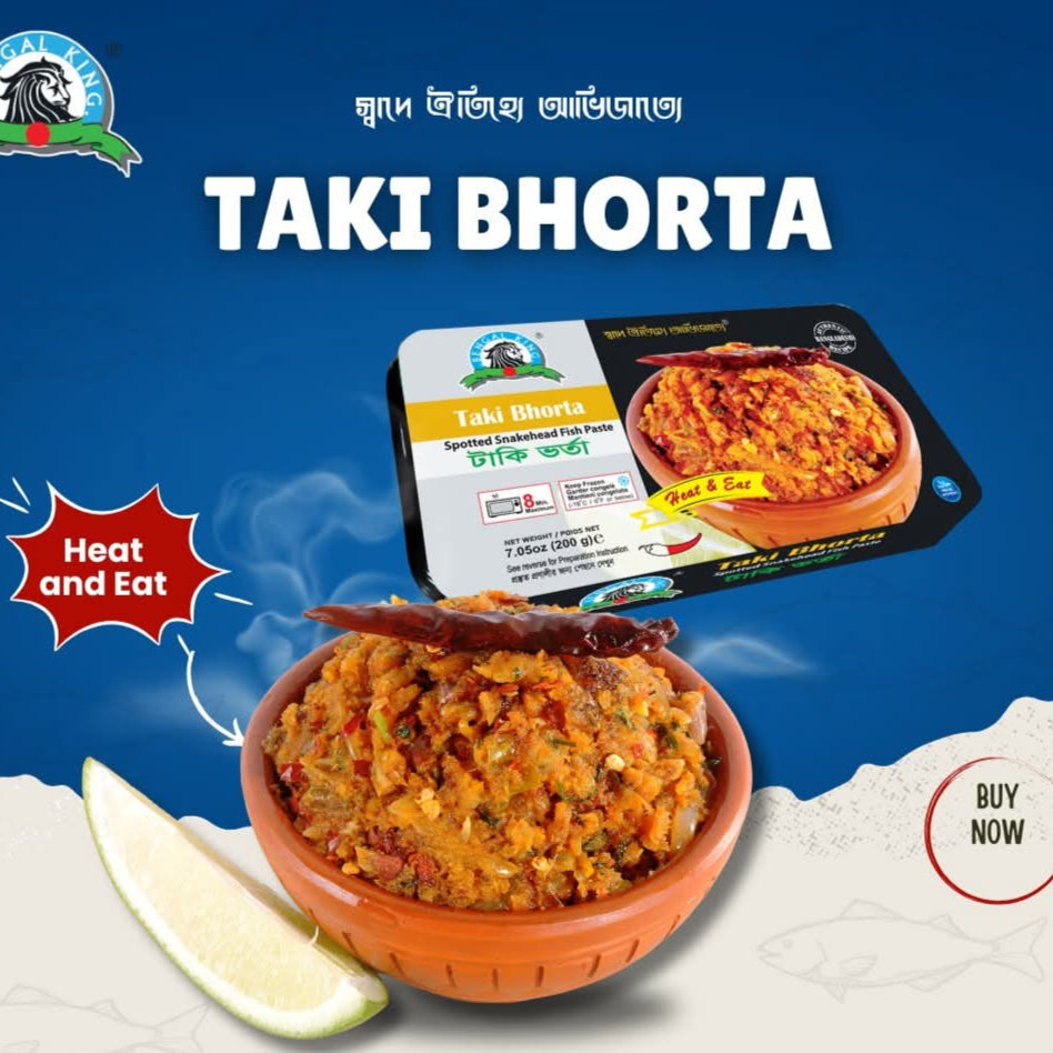 Bengal King Taki Bhorta (Frozen) - 200 gm -NYC