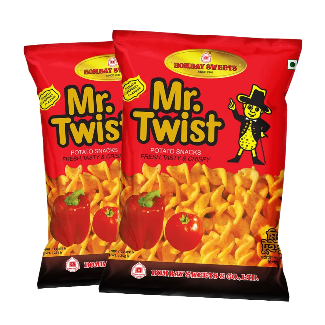 Bombay Sweets Mr.Twist -–Combo Pack (2 pcs) -NYC