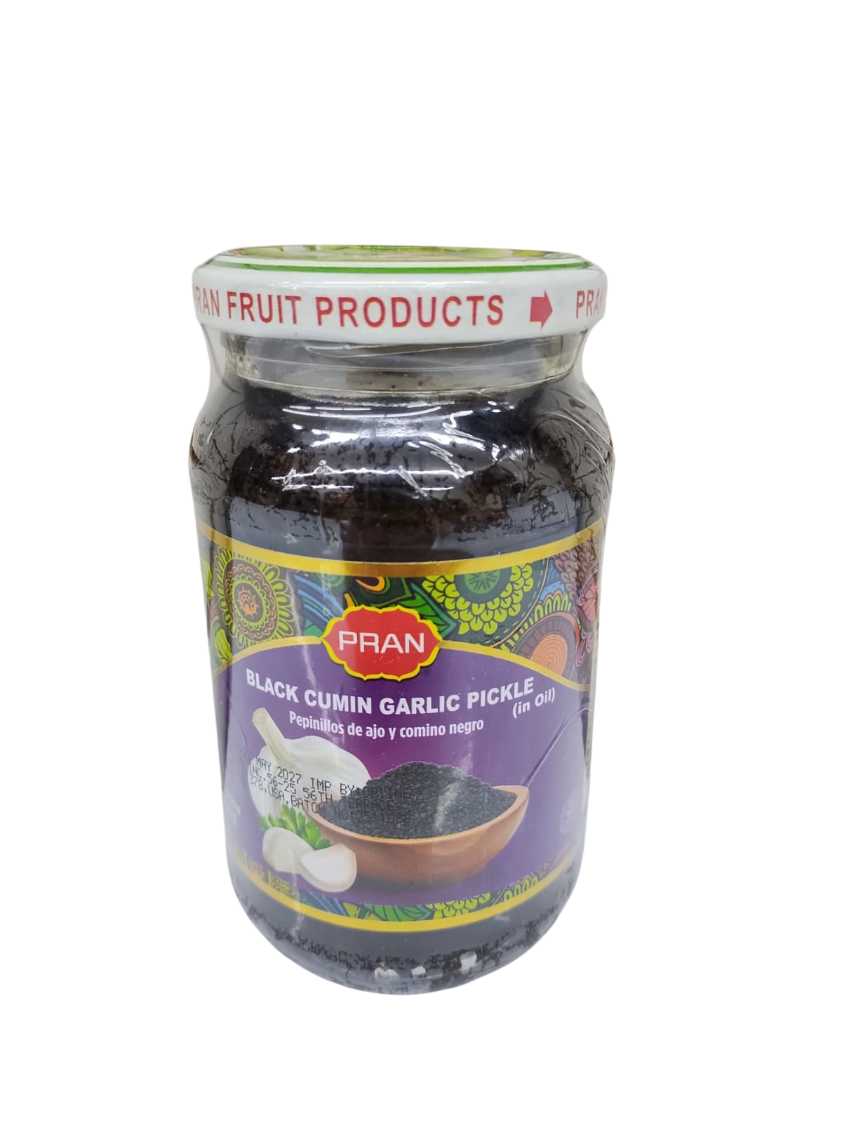 Pran Black Cumin Garlic Pickle-400gm
