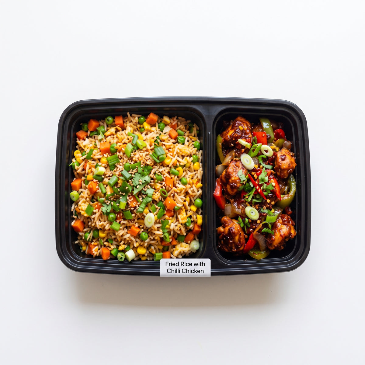 Fried Rice with Chilli Chicken