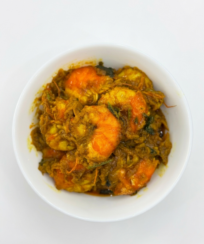 Small Shrimp Bhuna (6 pcs) (3 generous servings) -NYC