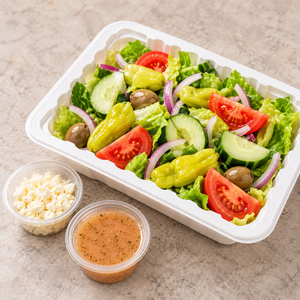 Greek Salad with Feta & Greek Vinaigrette
