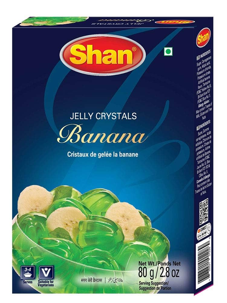 Shan Jelly Crystal Banana-80g -NYC