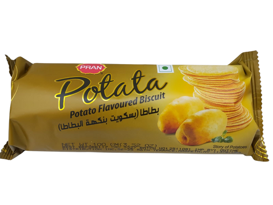 Pran Potata Flavoured Biscuit-100gm