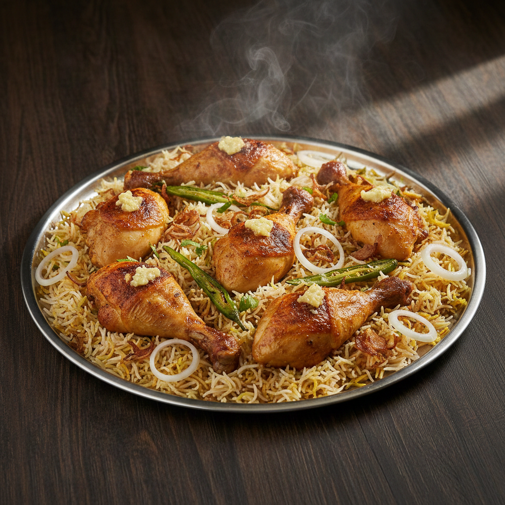 Baked Chicken Leg with Rice (6 Pieces) - NYC