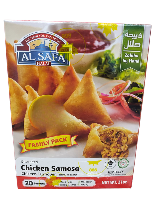 Al Safa Halal Chicken Samosa-20Pcs