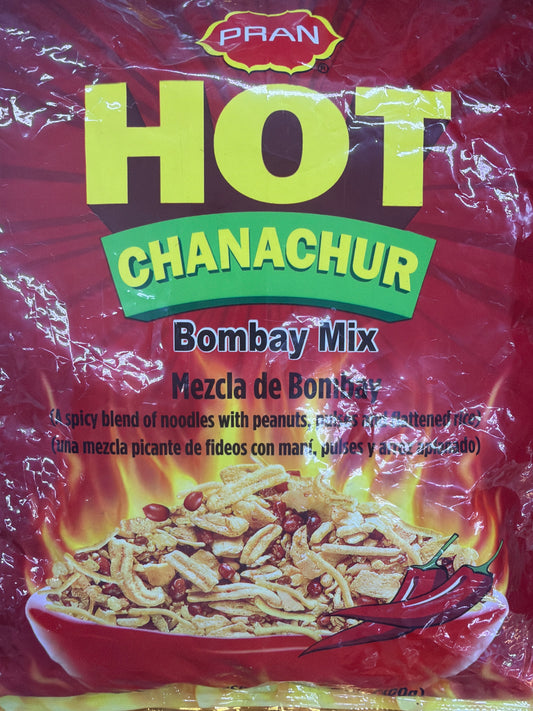 Pran Bombay Mix Hot Chanachur(Red) - 300 gm