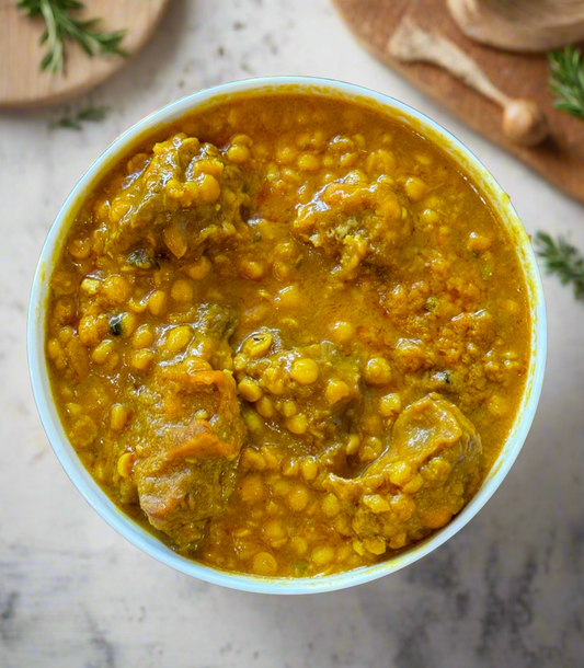 Chana daal with goat (3 servings)