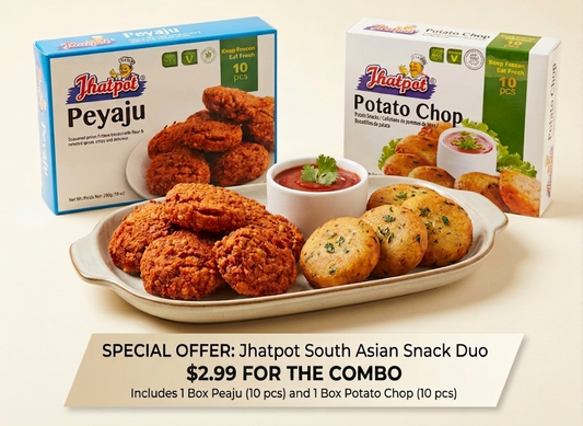 JHATPOT Potato chop & Peyaju 🔥 Special Deal: 2 Packs for $2.99 🔥-NYC