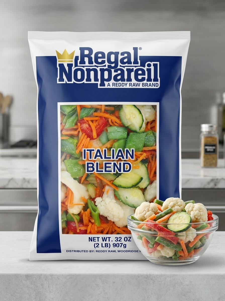 Frozen Raw Mixed Vegetables-2 lb