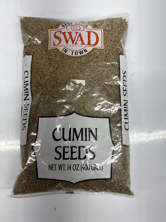 Swad Cumin Seeds-400gm -NYC