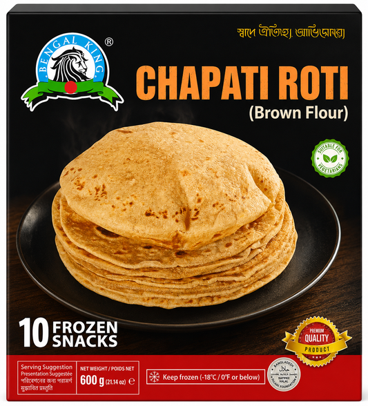 Bengal king Red Wheat Roti-10 pcs-600 gm