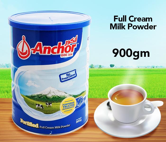 Anchor Full Cream Milk Powder - 900 gm -NYC