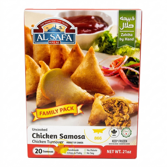 Al Safa Halal Chicken Samosa-20Pcs