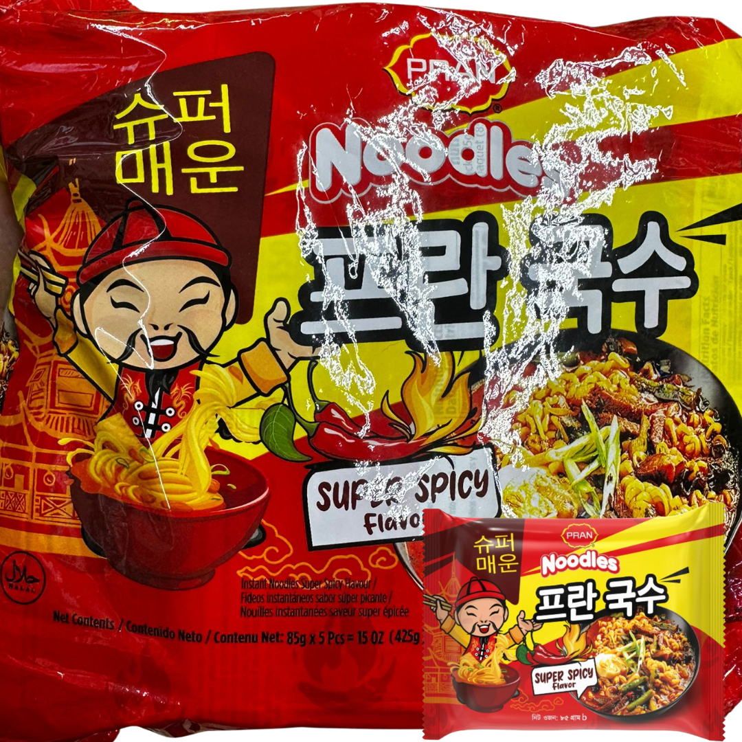 Pran Noodles Super Spicy- 5 packs -NYC