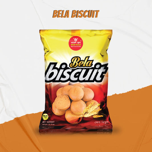 Well Food Bela Biscuit - 400 gm -NYC