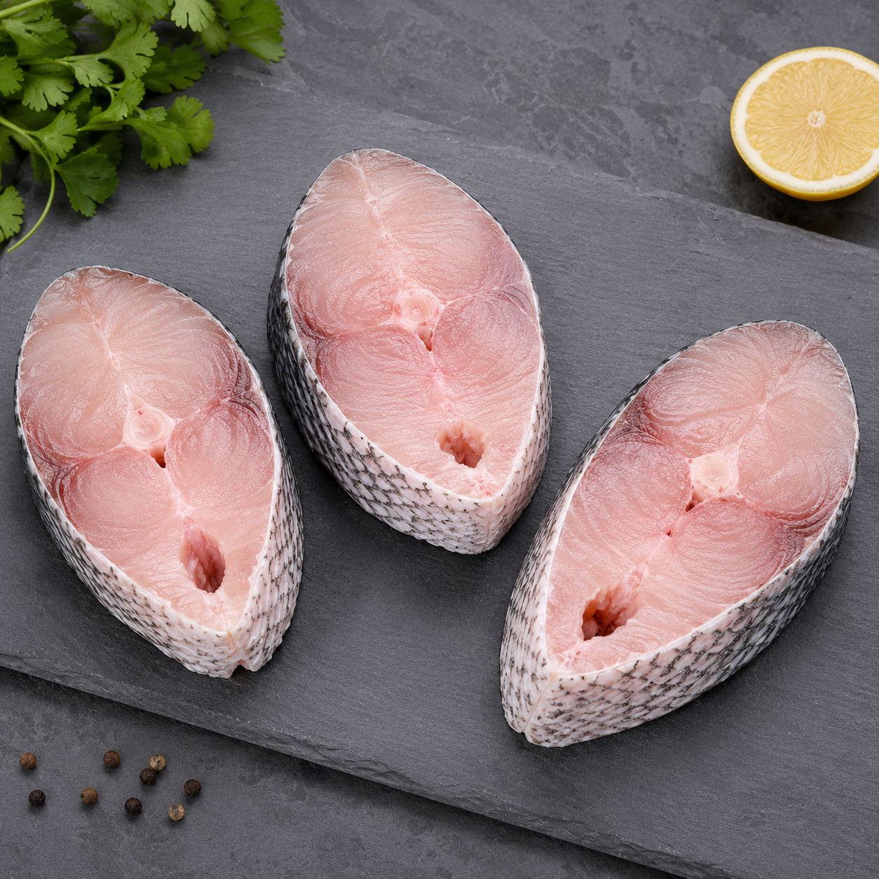 Katla Fish Steaks (Vacuum Packed)-(2-2.2 lb)-NYC